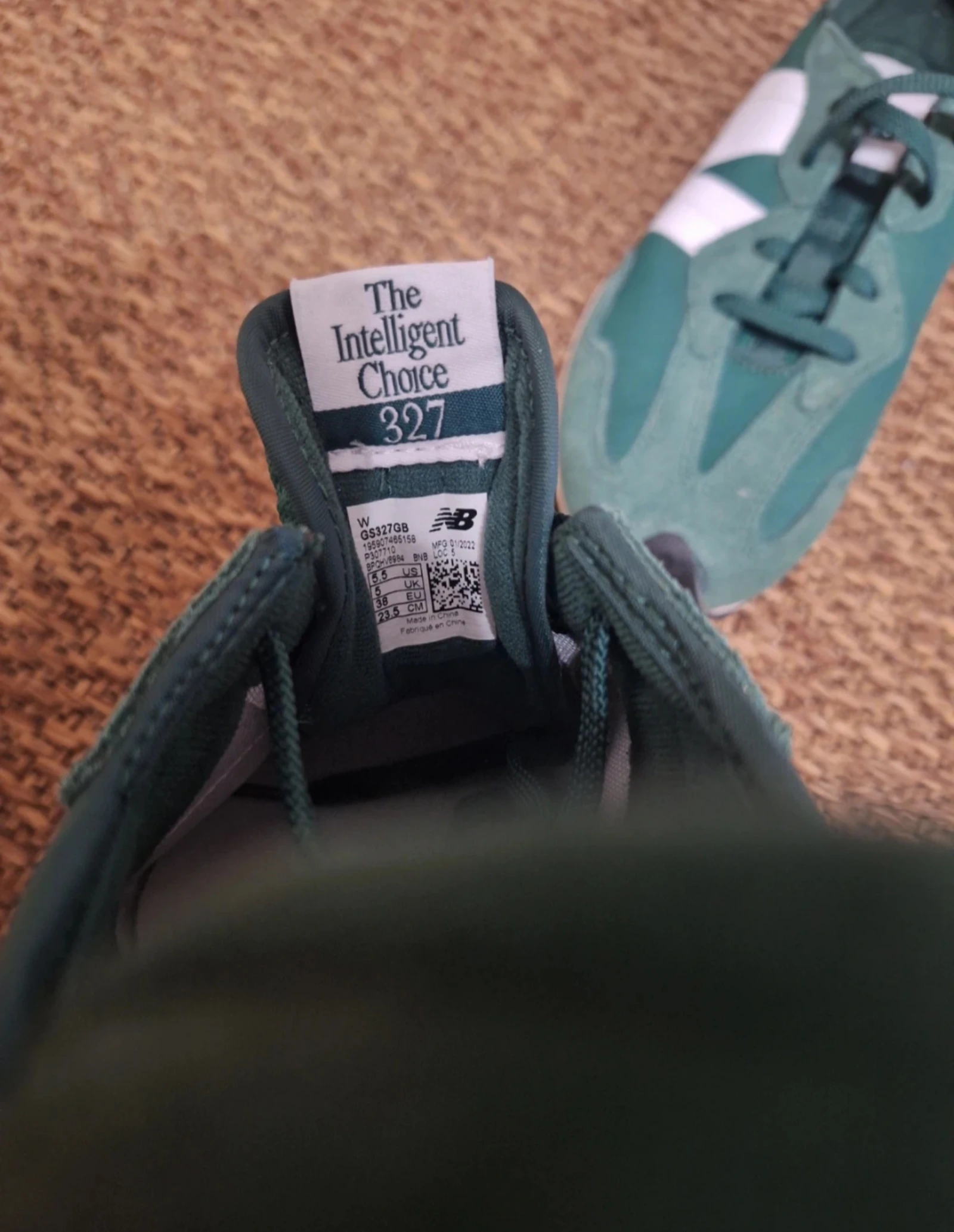 Ténis - New Balance 327 verdes – photo 6